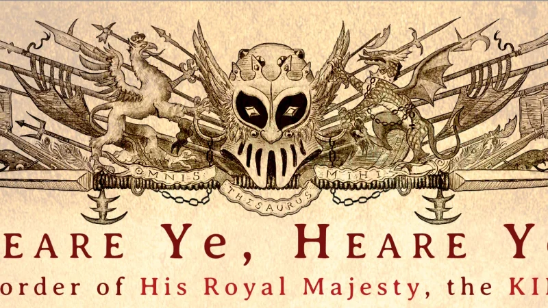 Featured image for post: A Proclamation