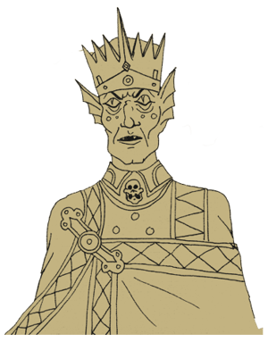 NPC King Ecru