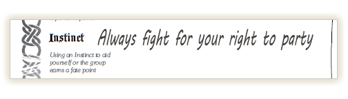 You gotta fight...