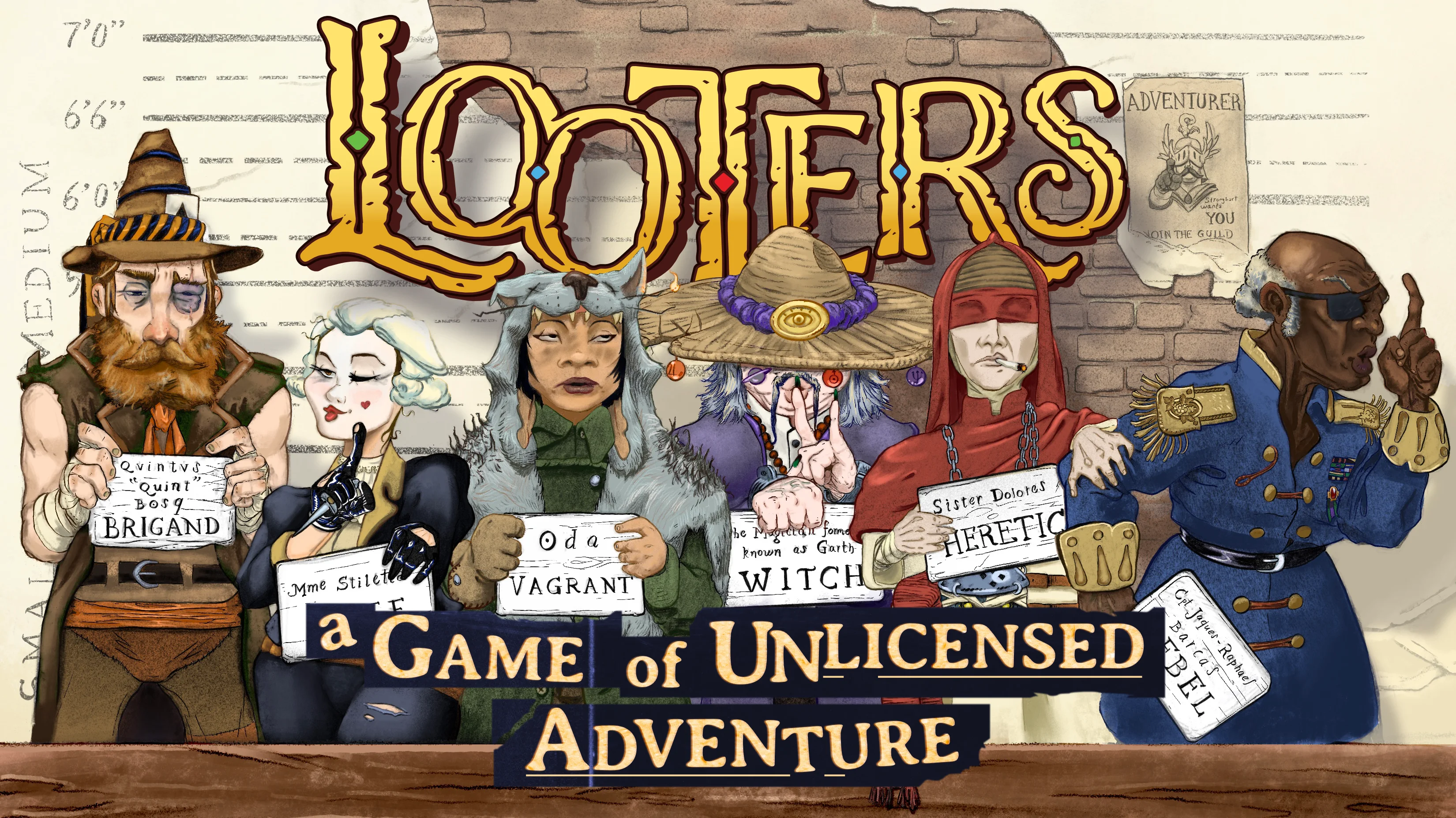 LOOTERS: A Game of Unlicensed Adventure by Mordite Press