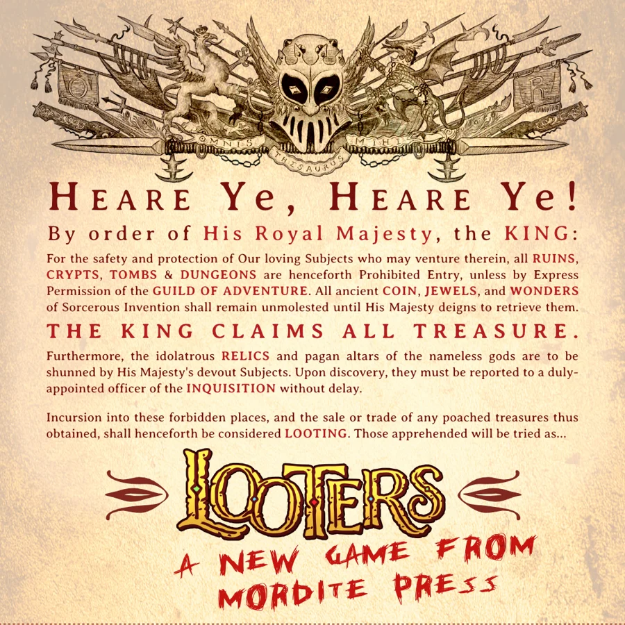 A Royal Proclamation. Part 1